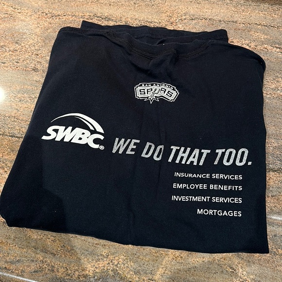 San Antonio Spurs TShirts - Set of 2 with Pom Poms - Picture 5 of 9